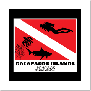 Galapagos Islands Ecuador Posters and Art